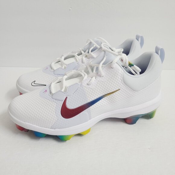 NEW Nike Force Trout 9 Pro MCS Baseball Cleats FB2908-106 Size 11.5 White main image 4